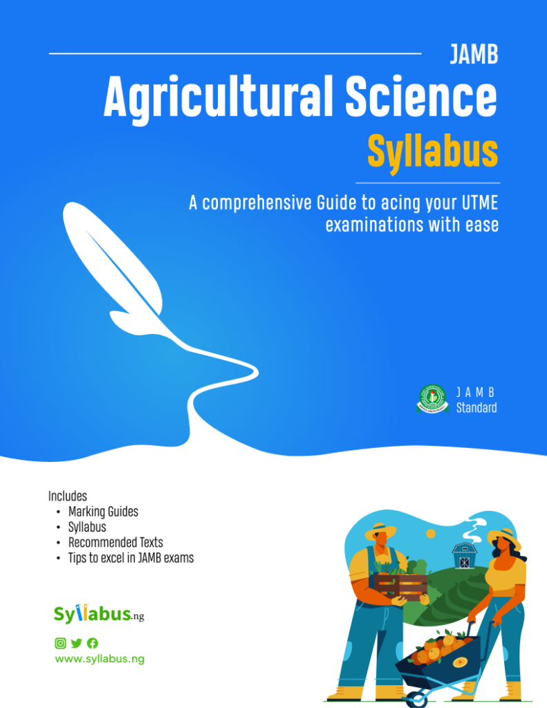 jamb_agricultural_science_syllabus