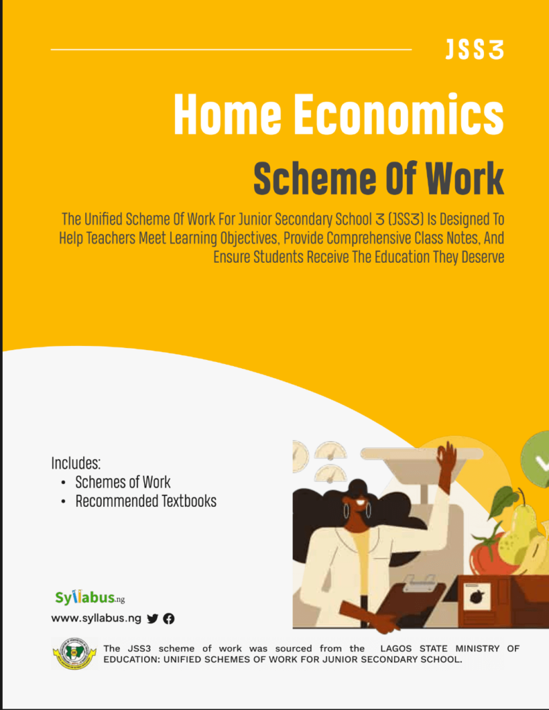 jss3-home-economics