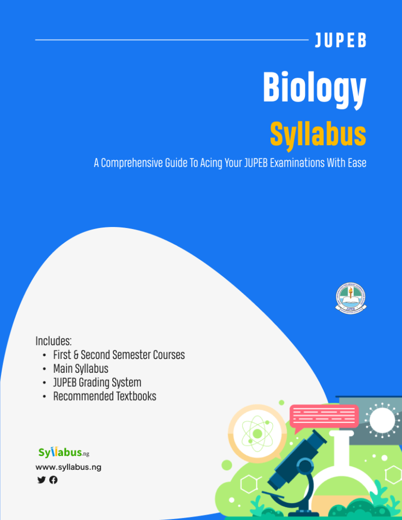 jupeb-biology-syllabus