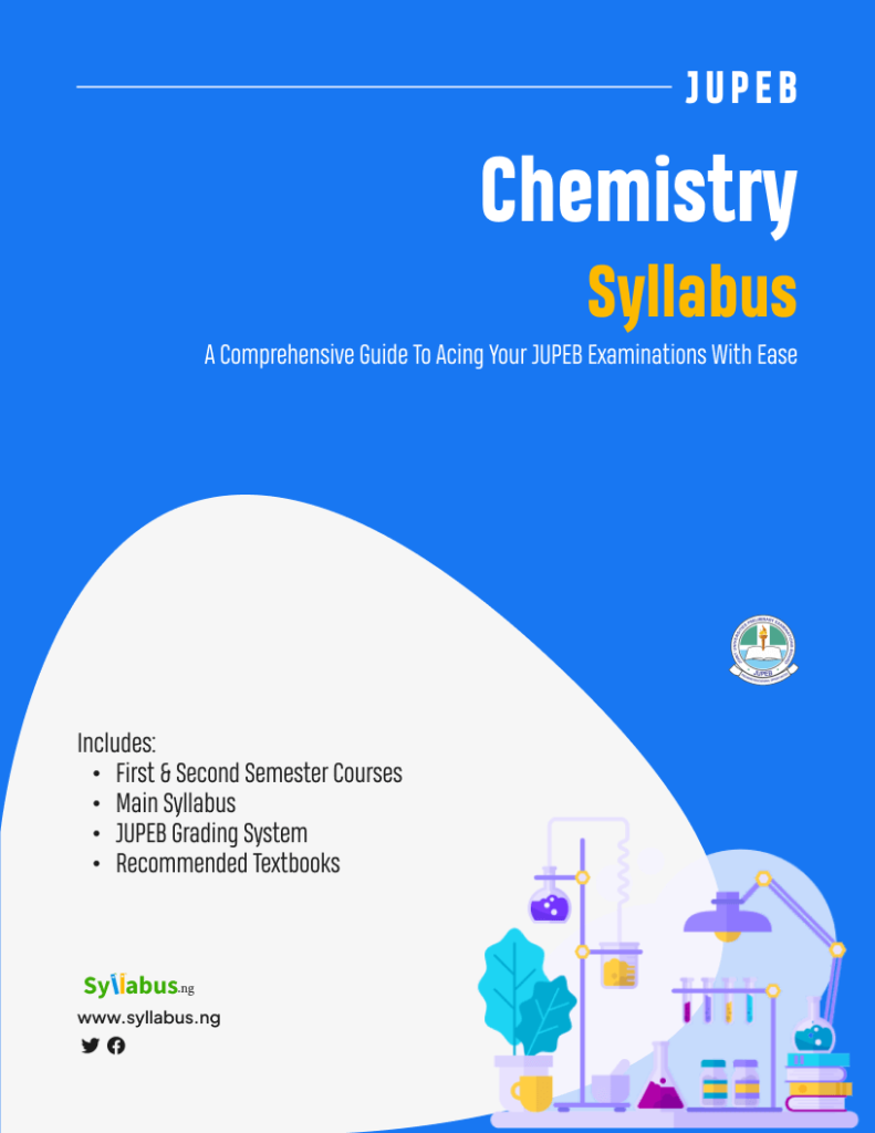 jupeb-chemistry-syllabus