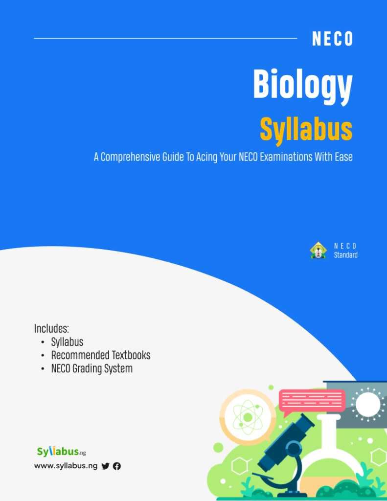 neco -biology-syllabus
