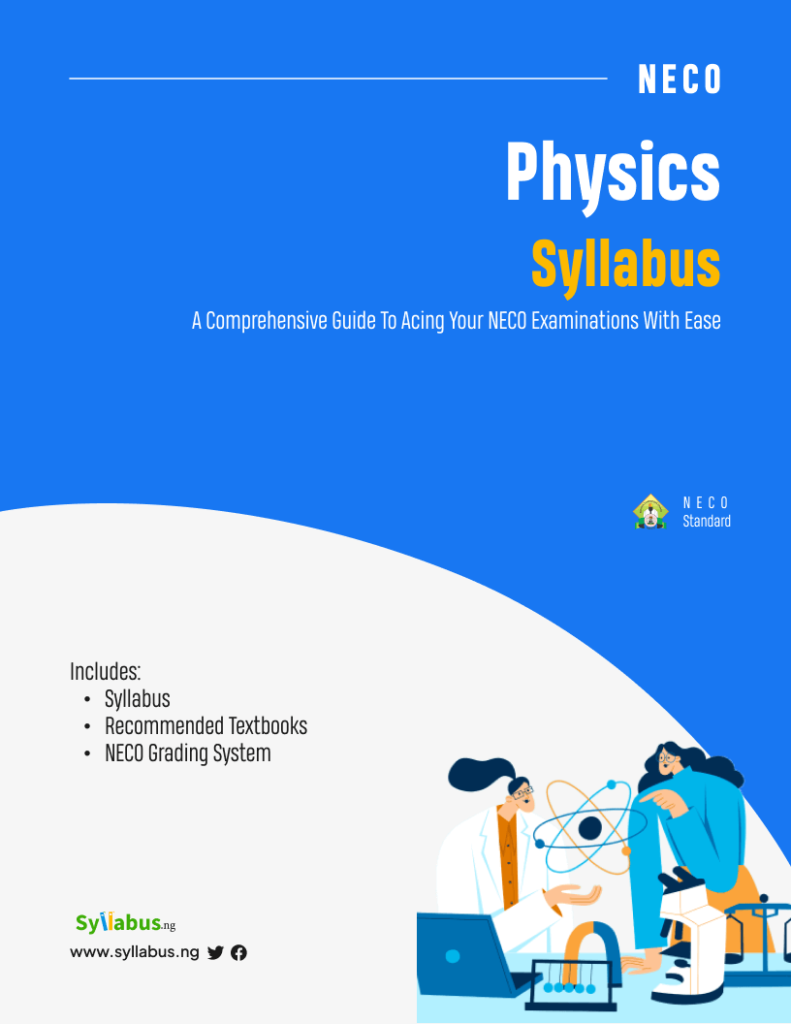 neco-physics-syllabus