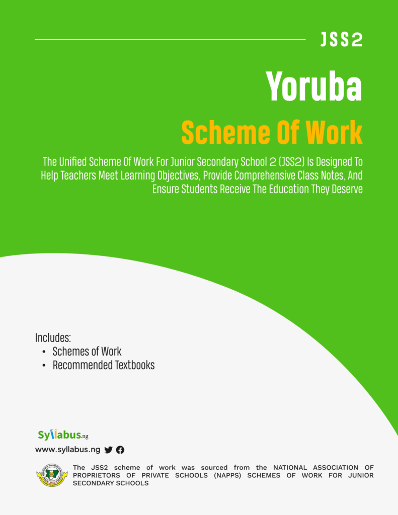 jss2-yoruba-scheme-of-work