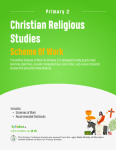 Primary 2 Christian Religious Studies (CRS) Scheme of Work | Download ...