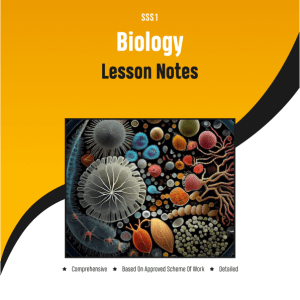 sss1-biology-lesson-notes