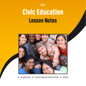 sss1-civic-education-lesson-notes
