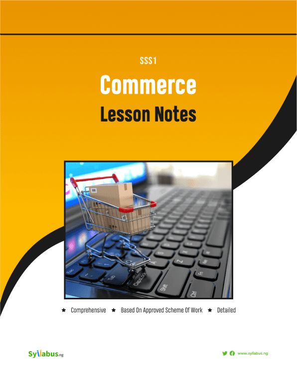 sss1-commerce-lesson-notes