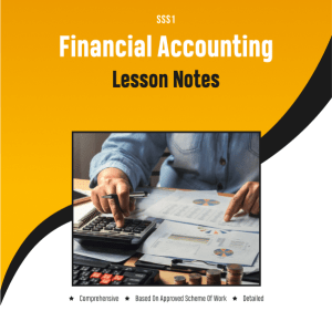 sss1-financial-accounting-lesson-notes