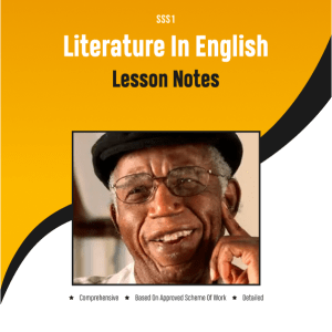 sss1-literature-in-english-lesson-note