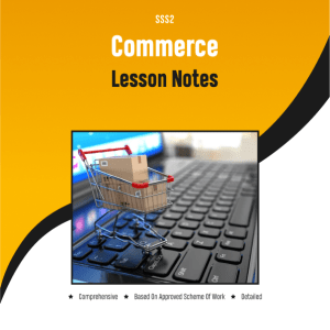 sss2-commerce-lesson-notes