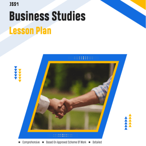 JSS1 Business Studies Lesson Plan