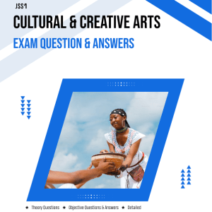 JSS1 Cultural And Creative Arts Exam Question