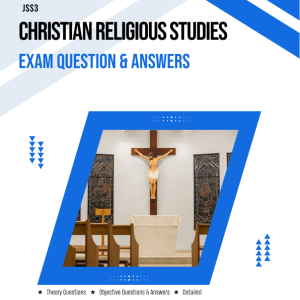 JSS3 Christian Religious Studies Exam Question