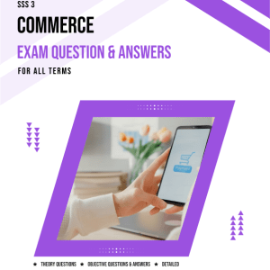 SS3 Commerce Exam Questions