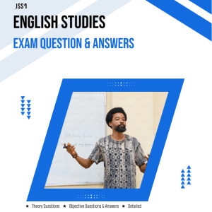 JSS1 English Exam Questions