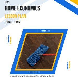 JSS3 Home Economics Lesson Plan