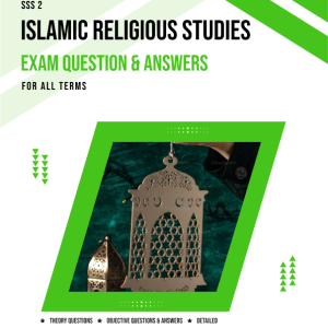 SS2 Islamic Religious Studies Exam Question