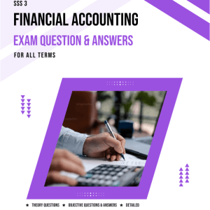 SS3 Financial Accounting Exam Questions