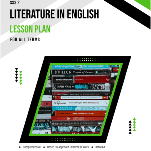 SS2 Literature Lesson Plan