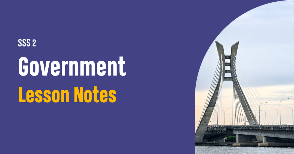 SS2-government-lesson-notes
