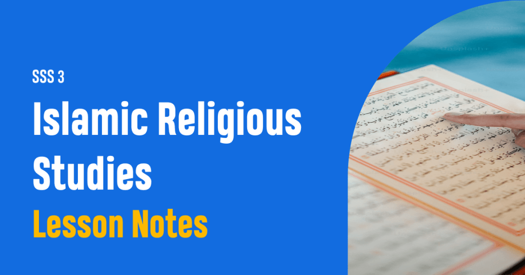 ss3 irs lesson notes