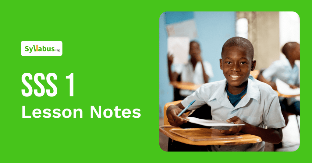 sss1-lesson-notes