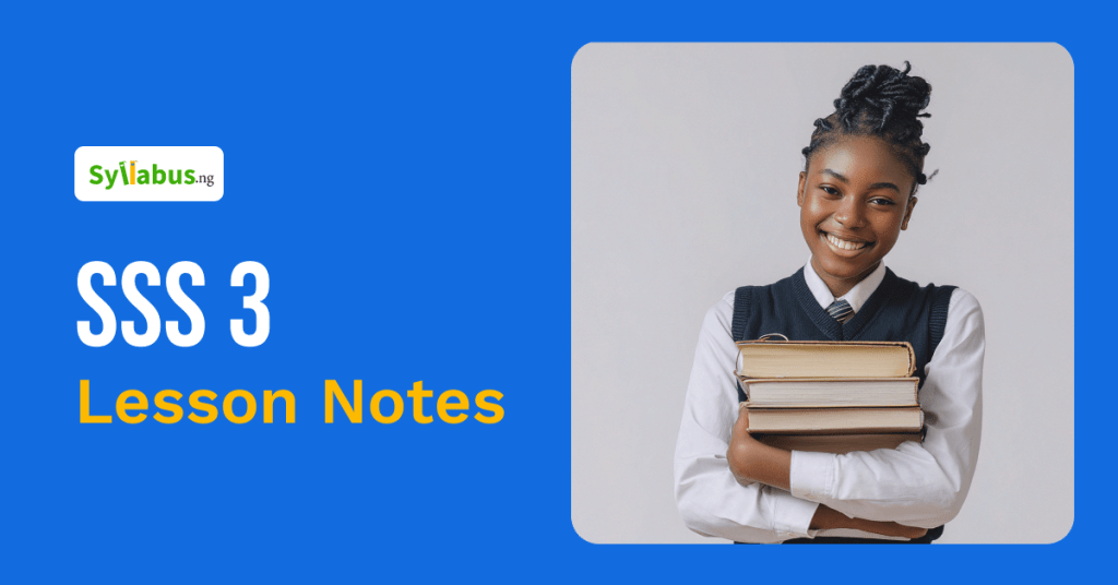 sss3-lesson-notes