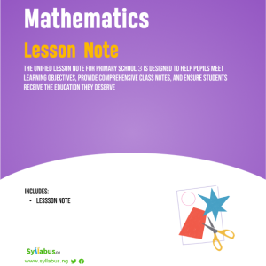 primary-3-mathematics-lesson-notes