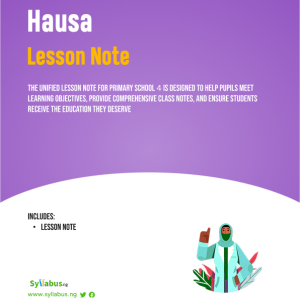 primary-4-hausa-lesson-notes