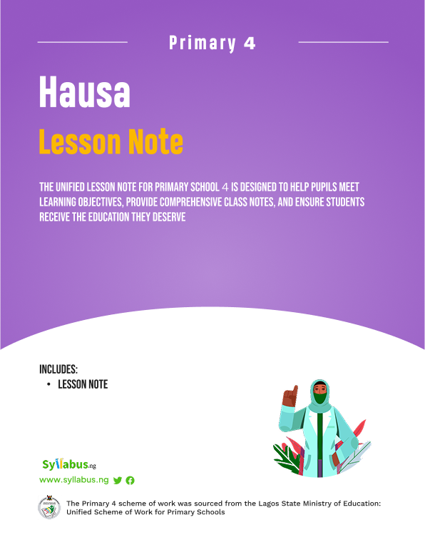 primary-4-hausa-lesson-notes