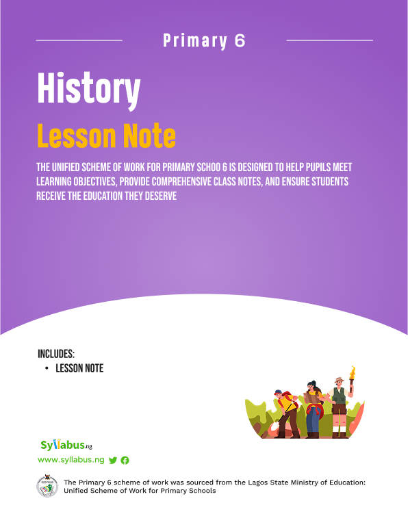 primary-6-history-lesson-notes