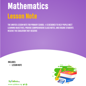 primary-4-mathematics-lesson-notes