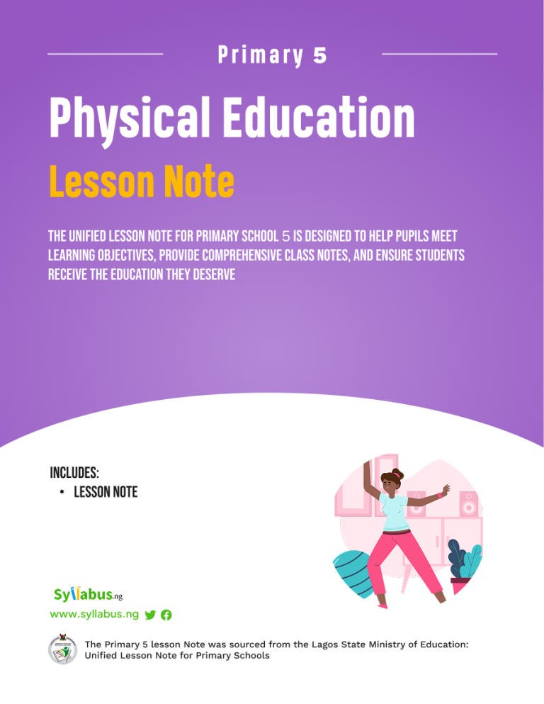 primary-5-physical-and-health-education-lesson-notes