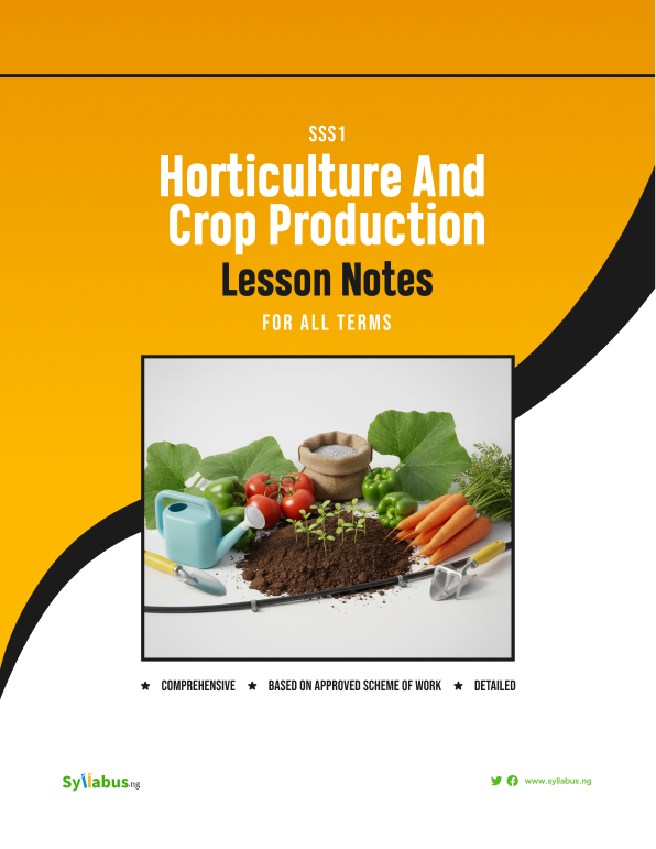ss1-horticulture and crop production